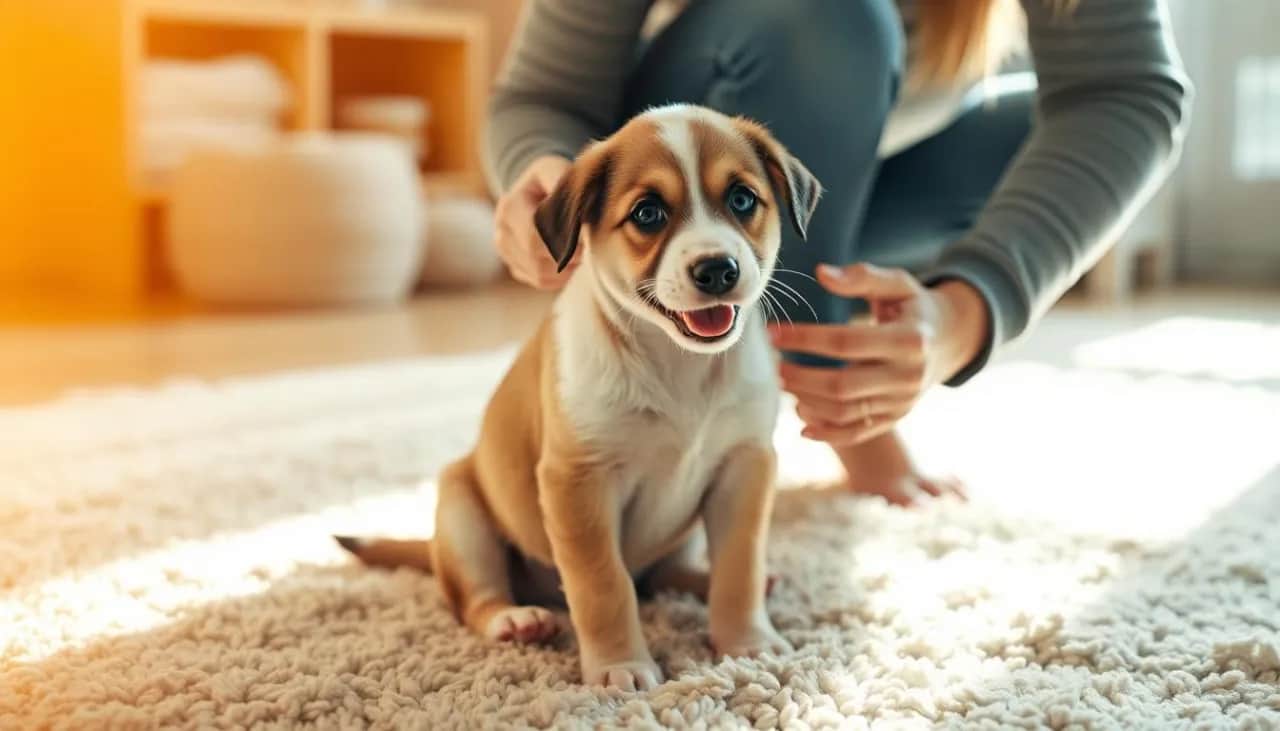 Nauka czystości szczeniaka: Sprawdzony poradnik krok po kroku